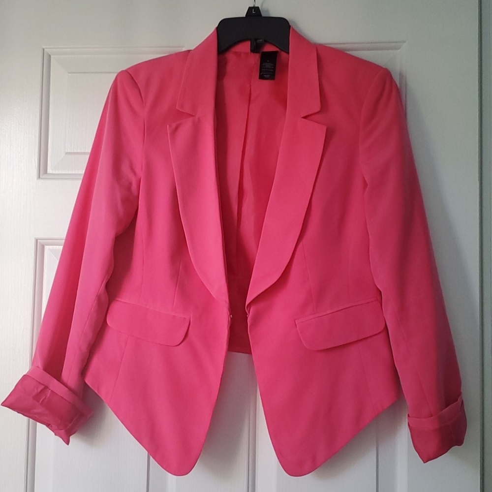 Bisou Bisou pink blazer